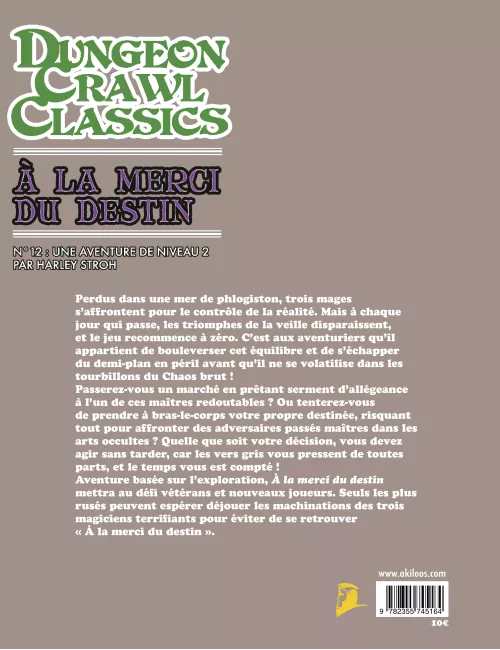 Dungeon Crawl Classics - Numéro 12 : À la Merci du Destin