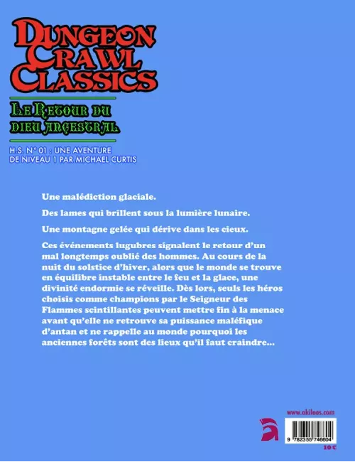 Dungeon Crawl Classics - Hors-Série Numéro 1 : Le Retour du Dieu Ancestral 