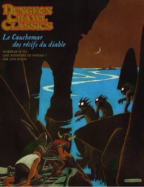 Dungeon Crawl Classics - Horreur Numéro 3 : Le Cauchemar des Récifs du Diable 