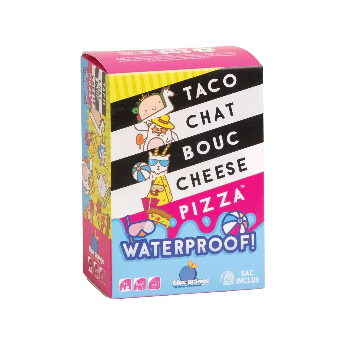 Taco Chat Bouc Cheese Pizza Waterproof 