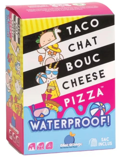 Taco Chat Bouc Cheese Pizza Waterproof 