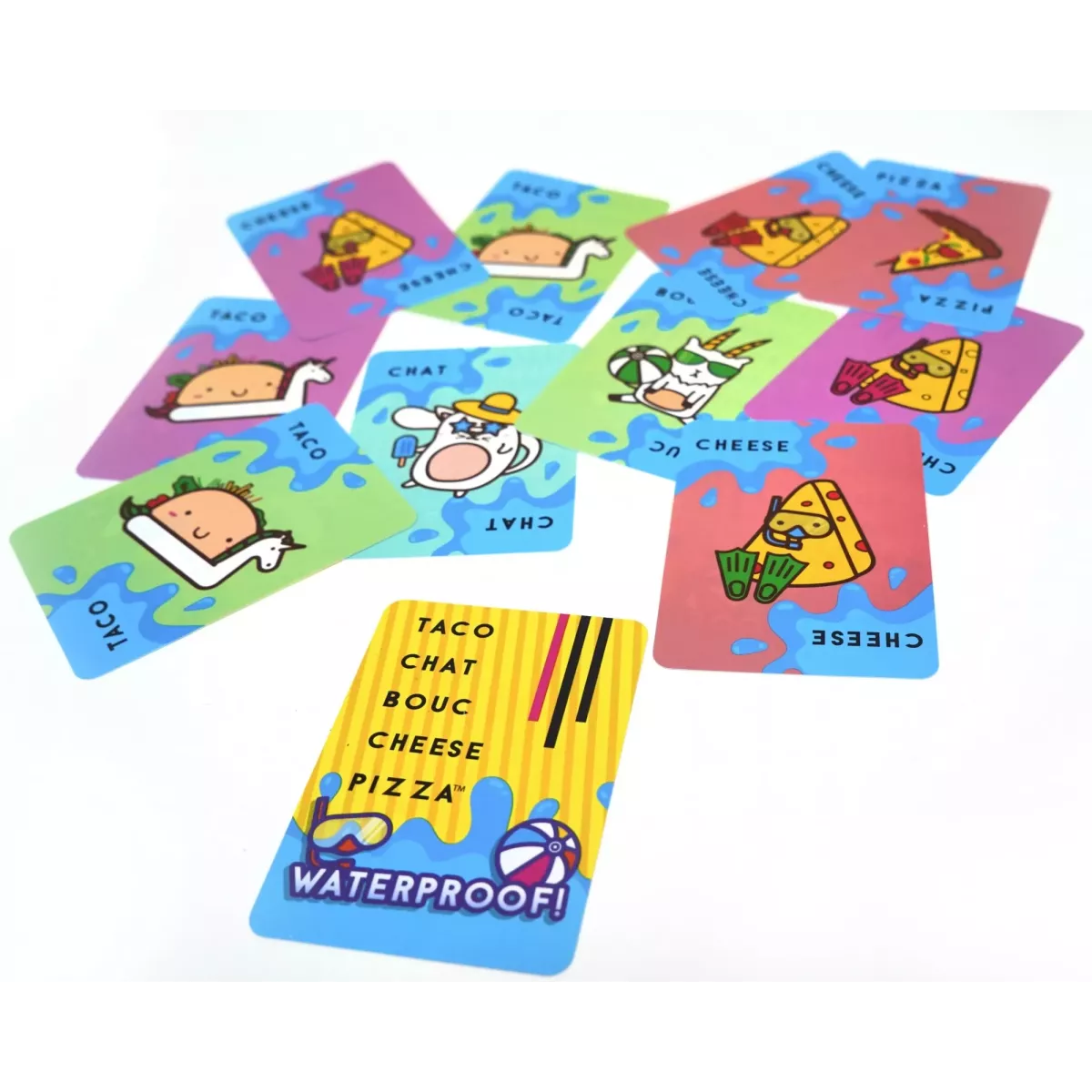 Taco Chat Bouc Cheese Pizza Waterproof 