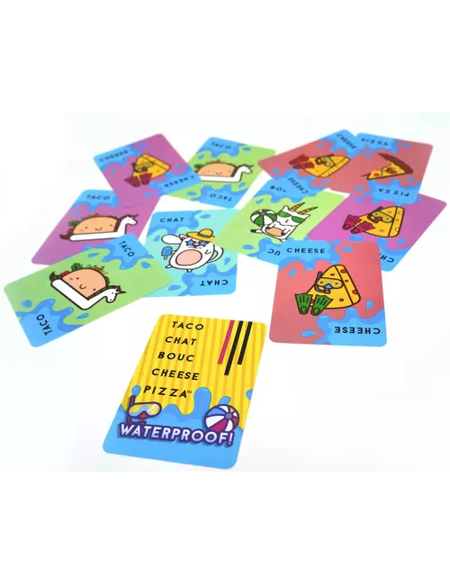 Taco Chat Bouc Cheese Pizza Waterproof 