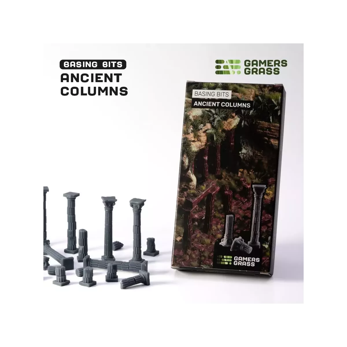 Basing Bits : Ancient Columns - Gamers Grass 