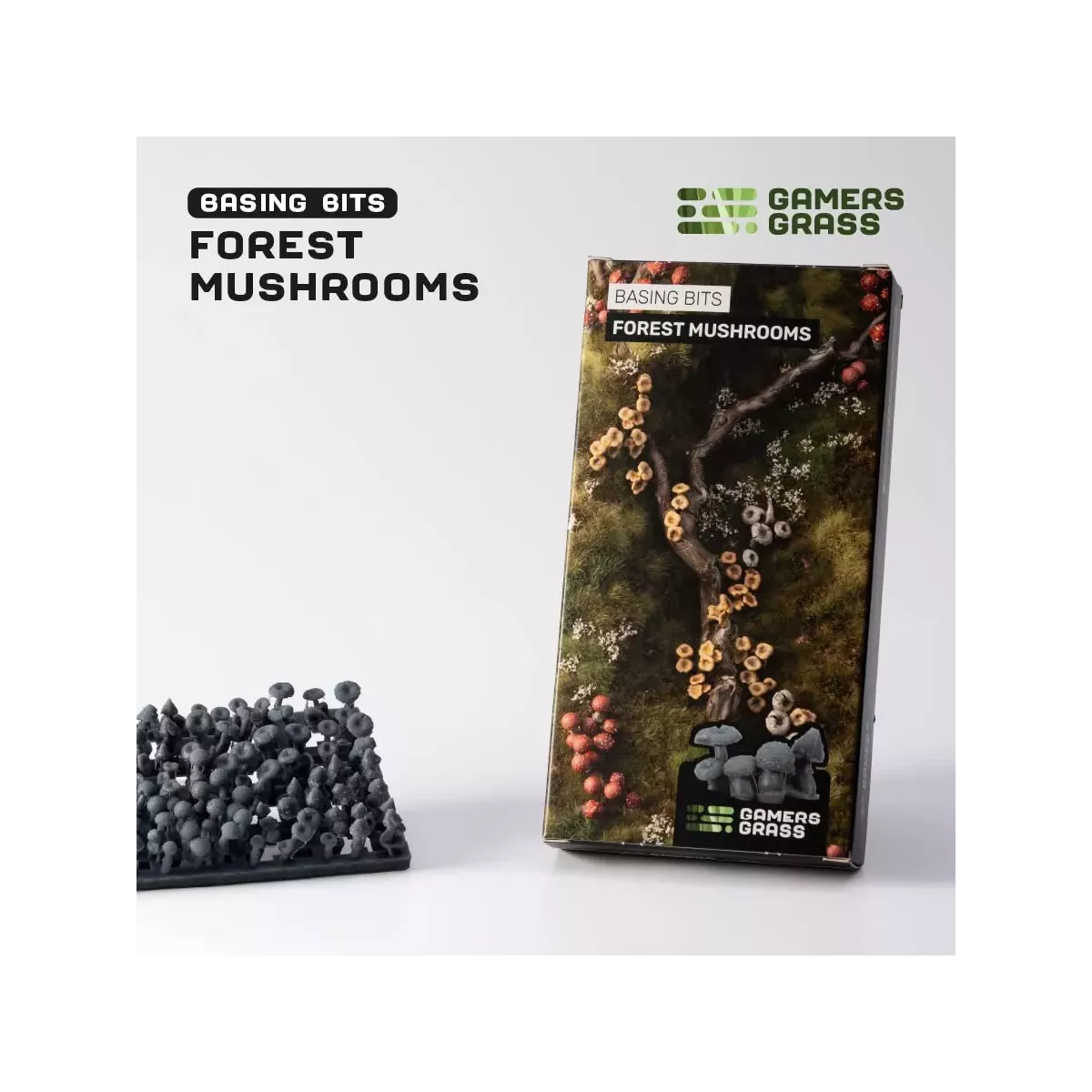 Basing Bits : Forest Mushrooms - Gamers Grass 