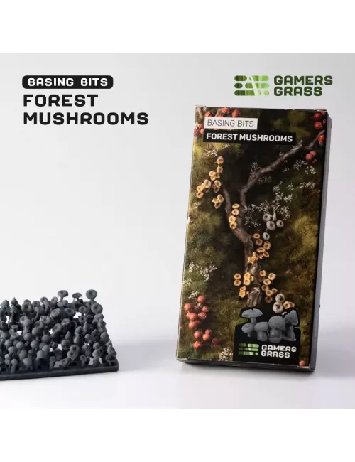Basing Bits : Forest Mushrooms - Gamers Grass 