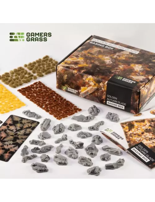 Basing Box : Golden Autumn Glade - Gamers Grass 