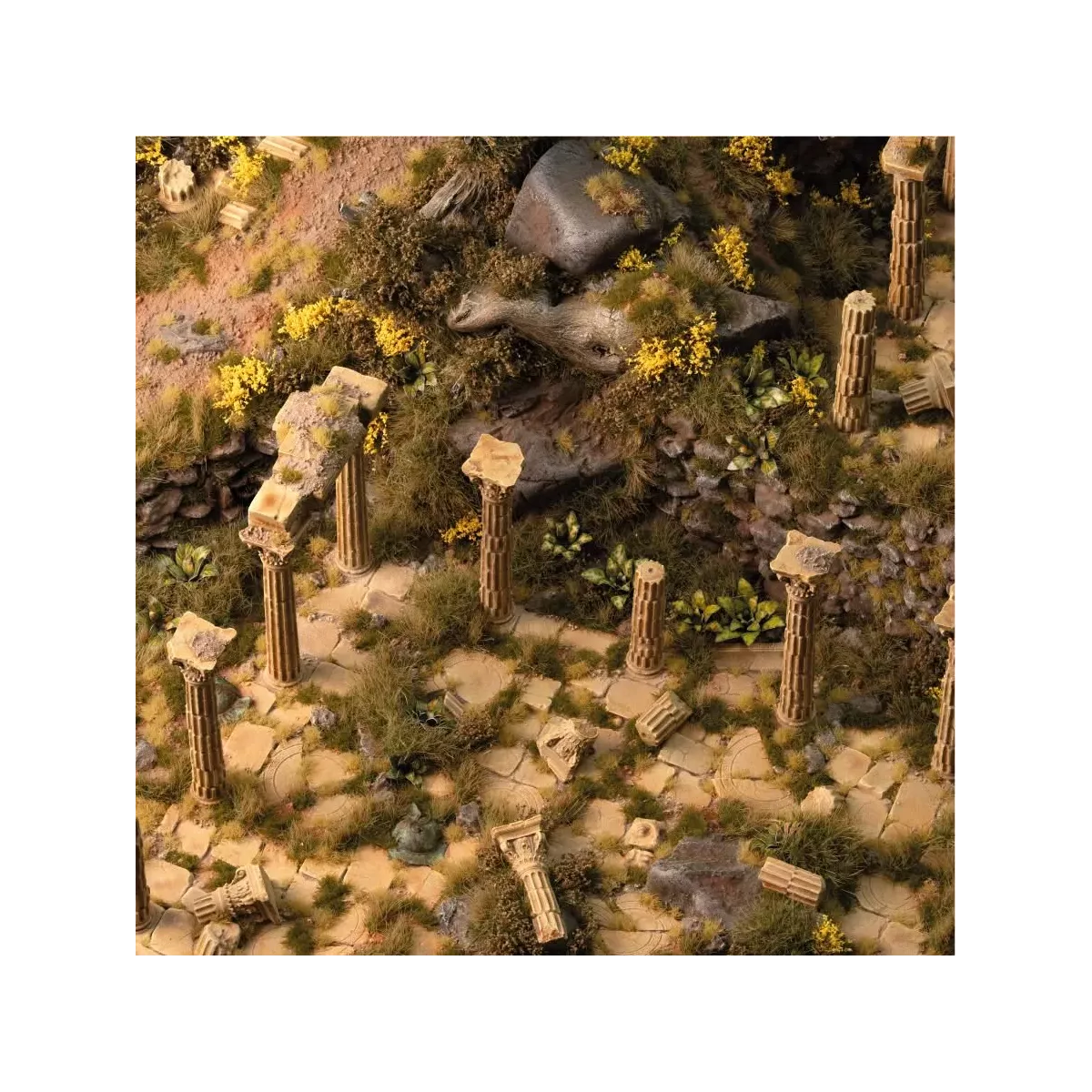 Basing Box : Mediterranean Temple - Gamers Grass 