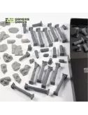 Basing Box : Mediterranean Temple - Gamers Grass 