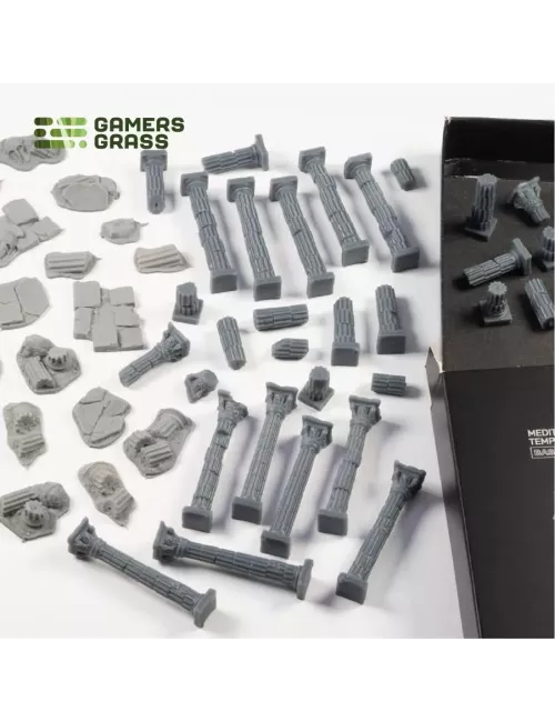 Basing Box : Mediterranean Temple - Gamers Grass 