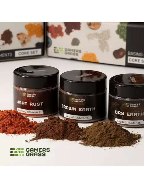 Core Set : Basing Pigments - Gamers Grass 