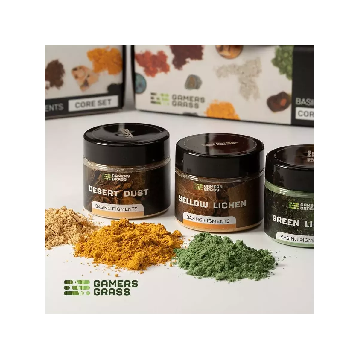 Core Set : Basing Pigments - Gamers Grass 