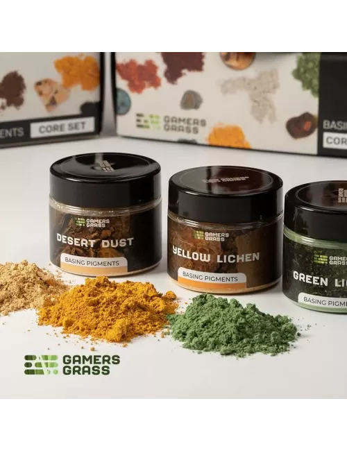 Core Set : Basing Pigments - Gamers Grass 