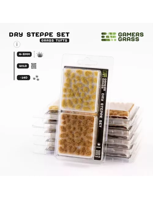 Grass Tuft - Set : Dry Steppe - Gamers Grass 