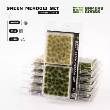 Grass Tuft - Set : Green Meadow - Gamers Grass 