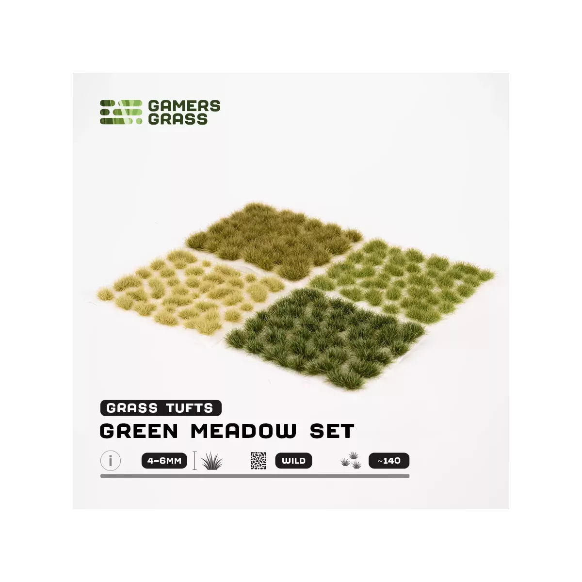 Grass Tuft - Set : Green Meadow - Gamers Grass 