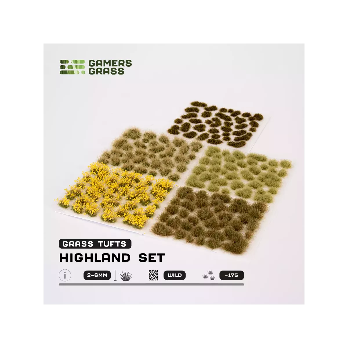 Grass Tuft - Set : Highland Tuft - Gamers Grass 