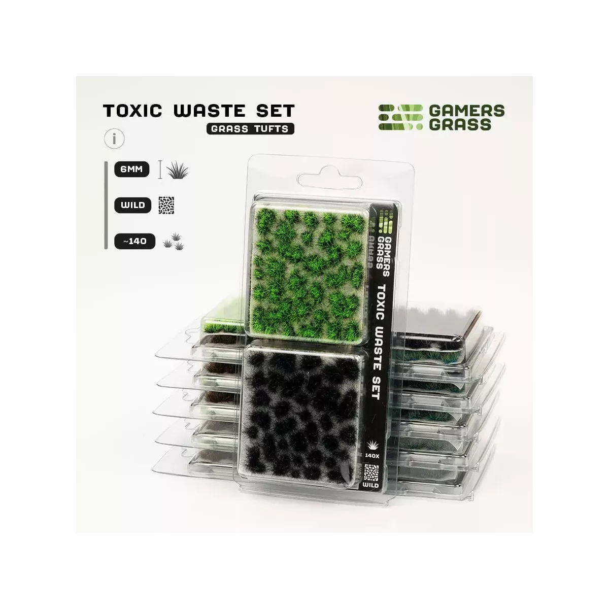 Grass Tuft - Set : Toxic Waste - Gamers Grass 