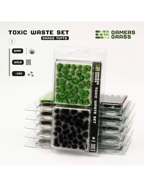 Grass Tuft - Set : Toxic Waste - Gamers Grass 