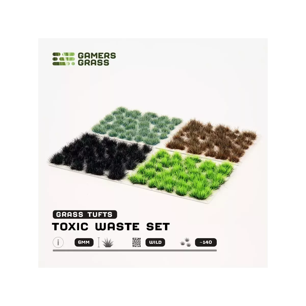 Grass Tuft - Set : Toxic Waste - Gamers Grass 