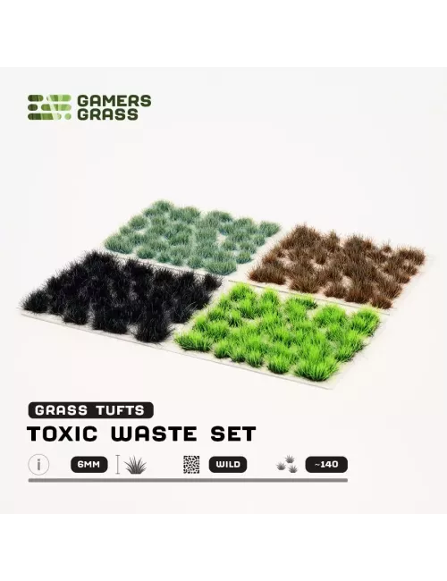 Grass Tuft - Set : Toxic Waste - Gamers Grass 