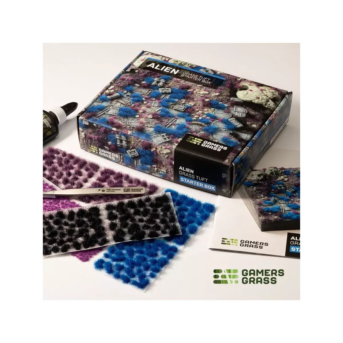 Grass Tuft - Starter Box : Alien Grass - Gamers Grass 