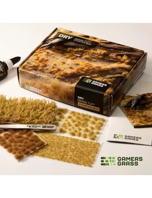 Grass Tuft - Starter Box : Dry Grass - Gamers Grass 