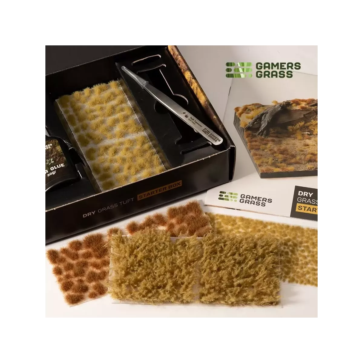 Grass Tuft - Starter Box : Dry Grass - Gamers Grass 