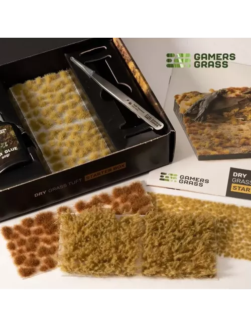 Grass Tuft - Starter Box : Dry Grass - Gamers Grass 