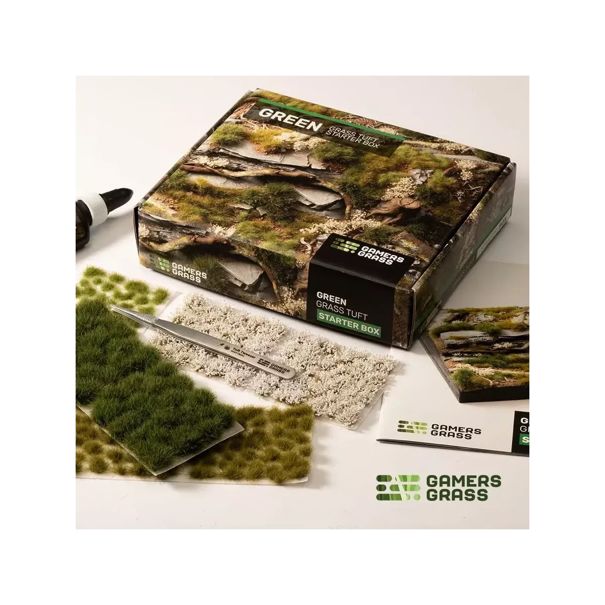 Grass Tuft - Starter Box : Green Grass - Gamers Grass 