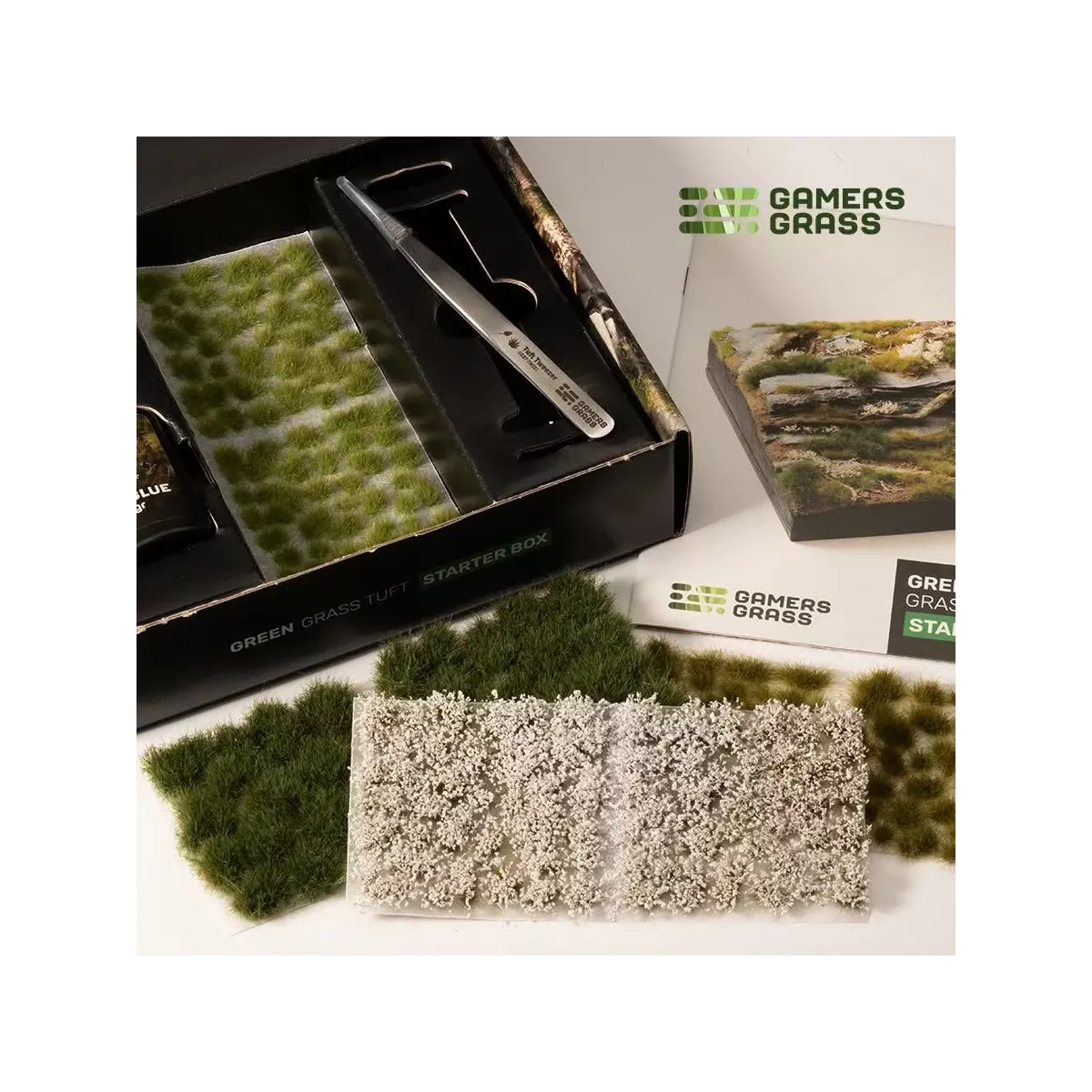 Grass Tuft - Starter Box : Green Grass - Gamers Grass 
