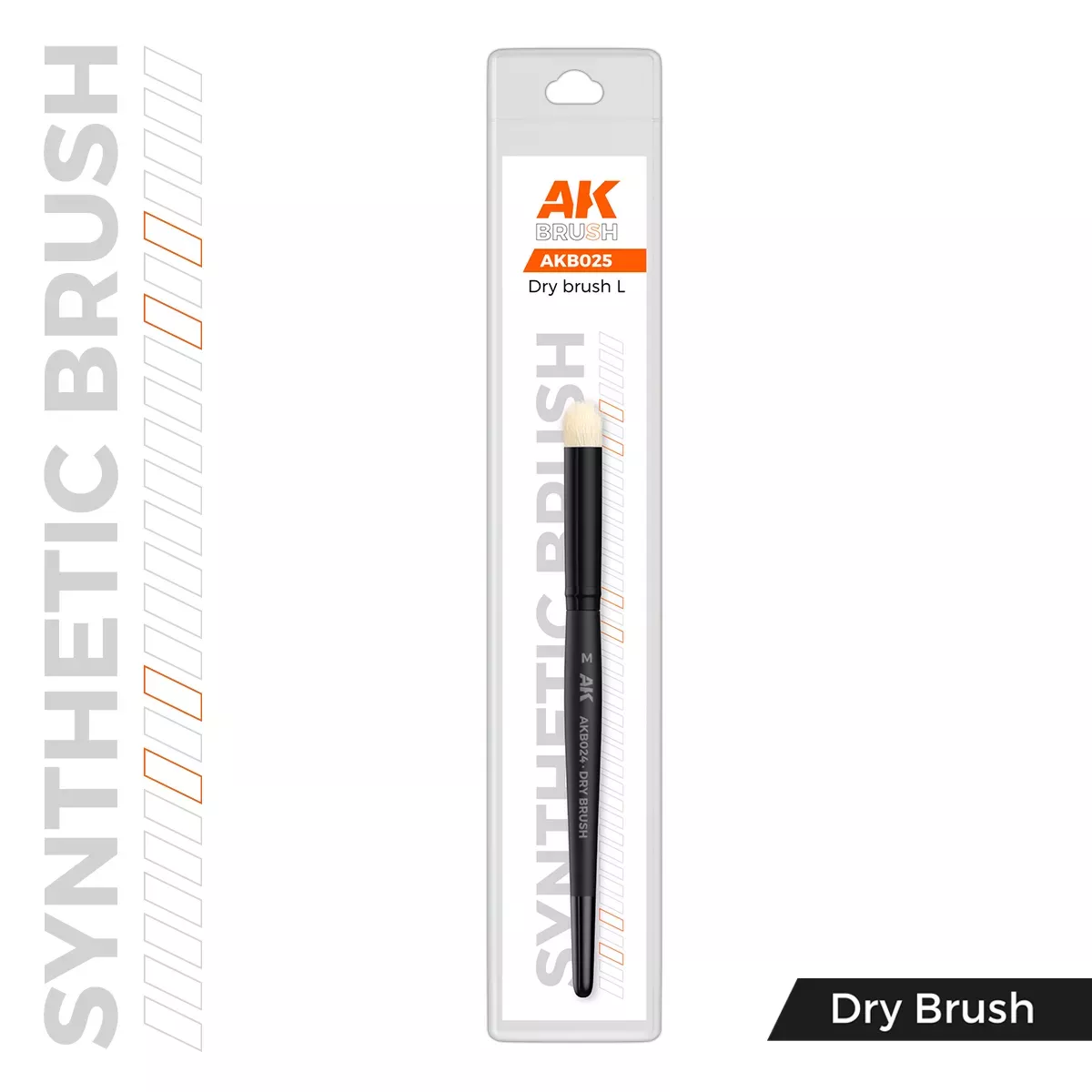 AK Synthetic Dry Brush L 