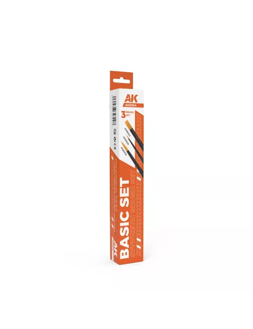 AK Synthetic Brush Basic Set 
