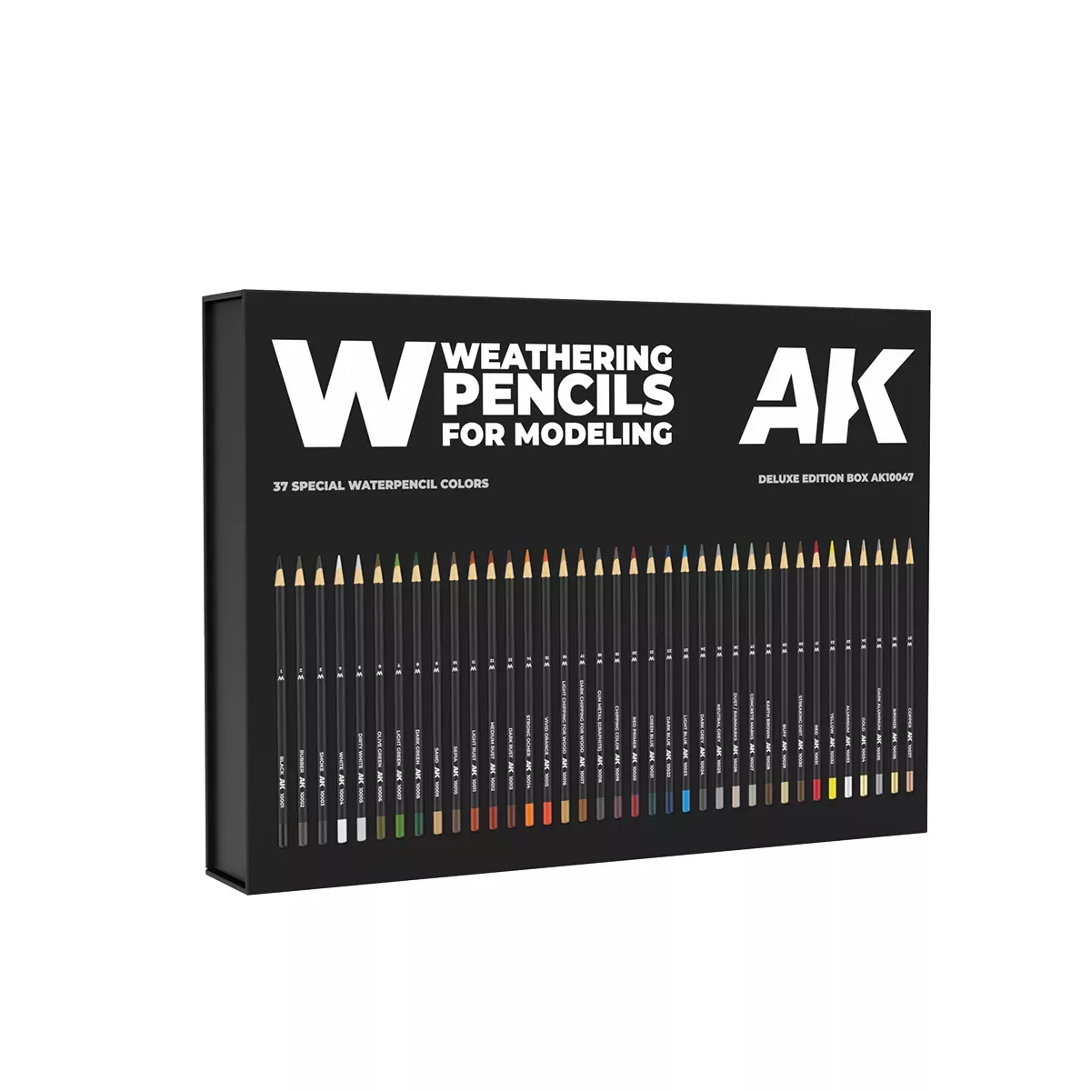 Weathering Watercolor Pencils Set : Deluxe Edition Box - AK Interactive 