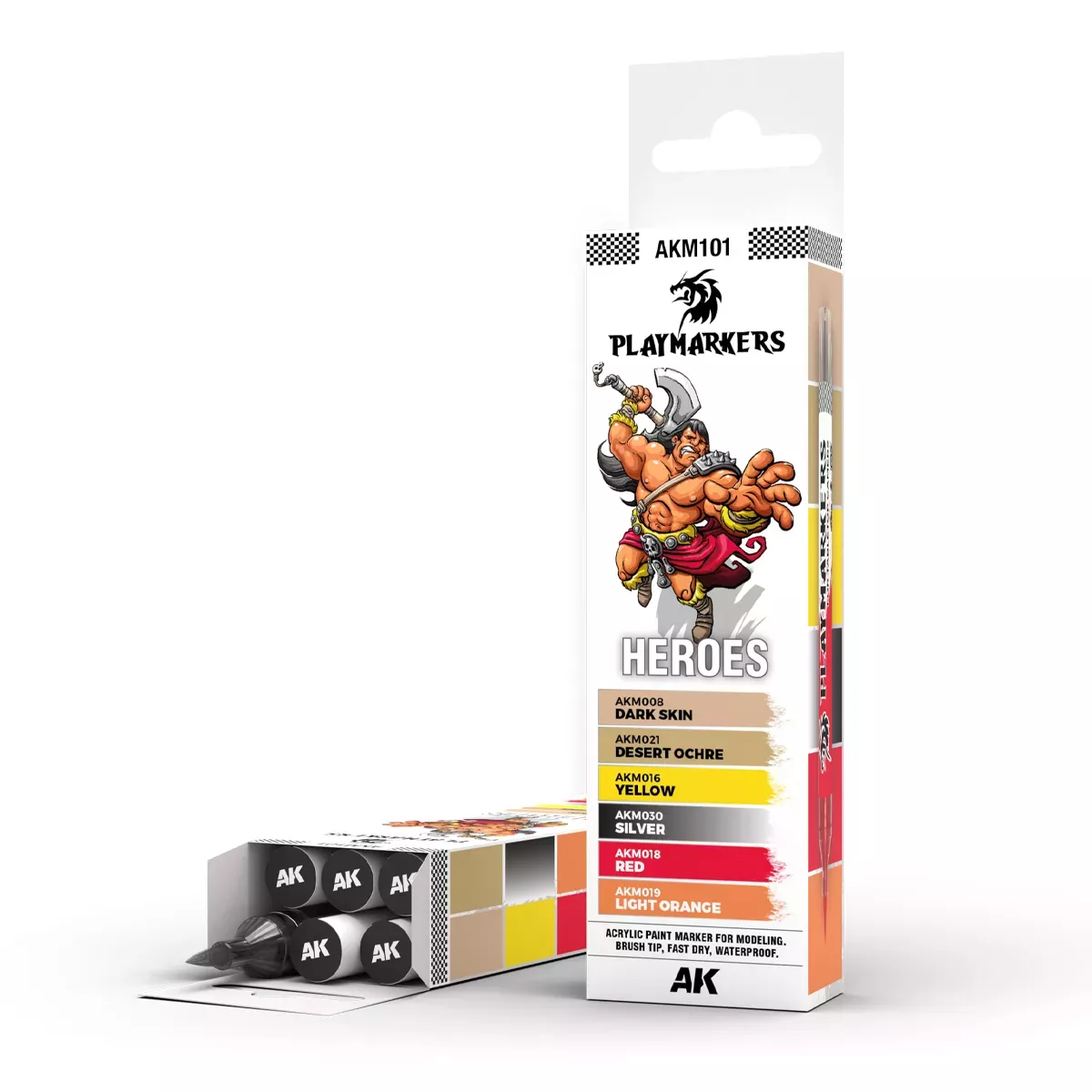 Playmarkers Set : Heroes - AK Interactive 