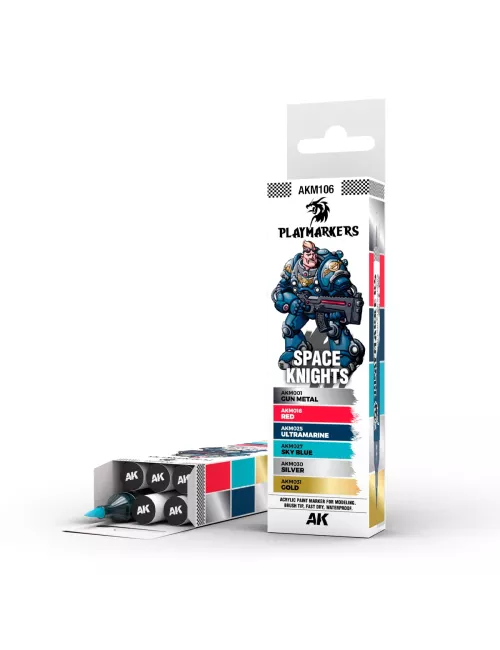 Playmarkers Set : Space Knight - AK Interactive 