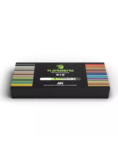 Playmarkers Set : Special Box 34 Couleurs - AK Interactive 