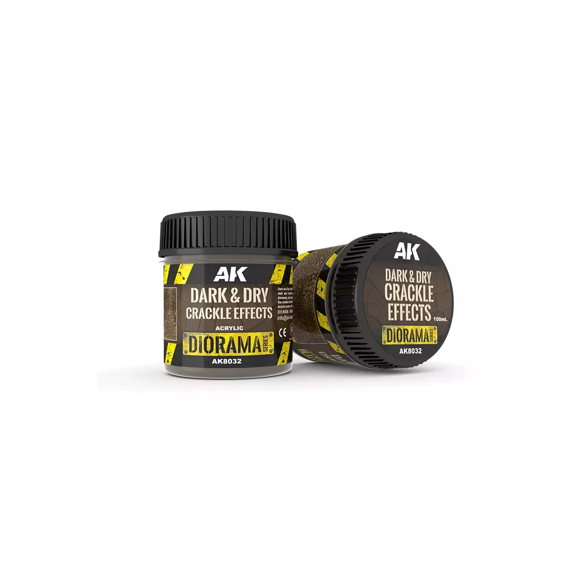 Dark & Dry Crackle Effects - Diorama Series AK Interactive 