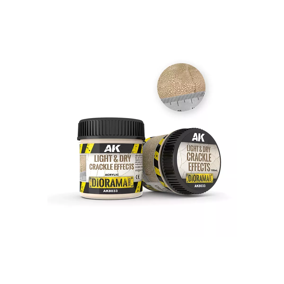 Light & Dry Crackle Effects - Diorama Series AK Interactive 
