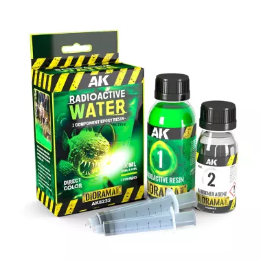 Radioactive Water - 2 Component Epoxy Resin - Diorama Series AK Interactive 
