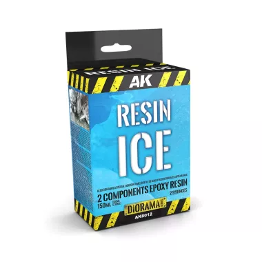 Resin Ink Component Resin Ice - 2 Component Epoxy Resin - Diorama Series AK Interactive ...