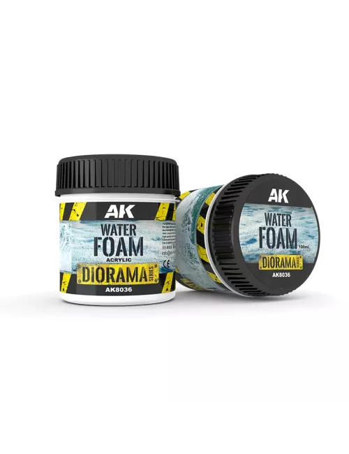 Water Foam Acrylic - Diorama Series AK Interactive 