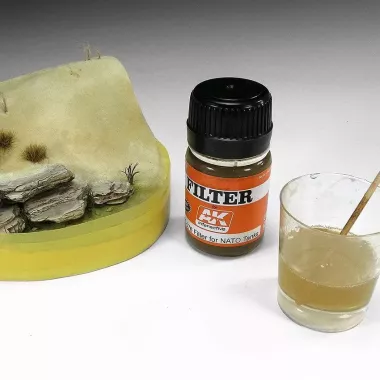 Resin Water - 2 Component Epoxy Resin 375ml - Diorama Series AK Interactive - Peinture & Modélisme - Ludum.fr