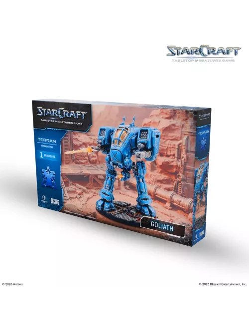 StarCraft - Tabletop Miniatures Game - Goliath - Terran Expansion Set - Version Anglaise 
