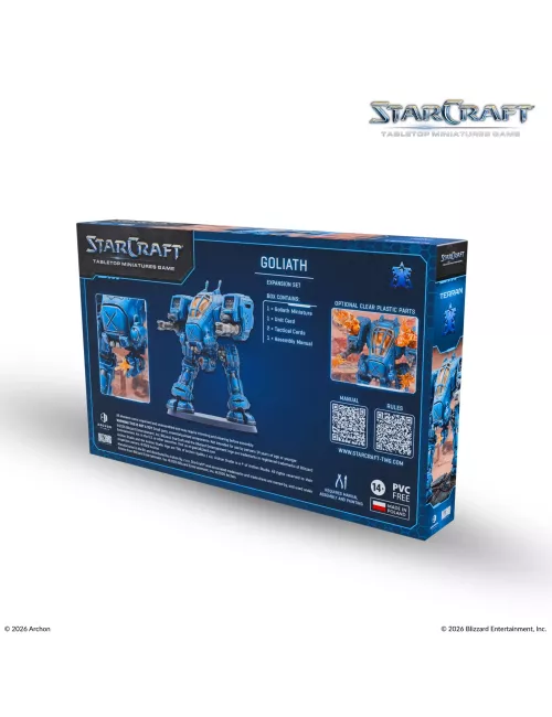 StarCraft - Tabletop Miniatures Game - Goliath - Terran Expansion Set - Version Anglaise 