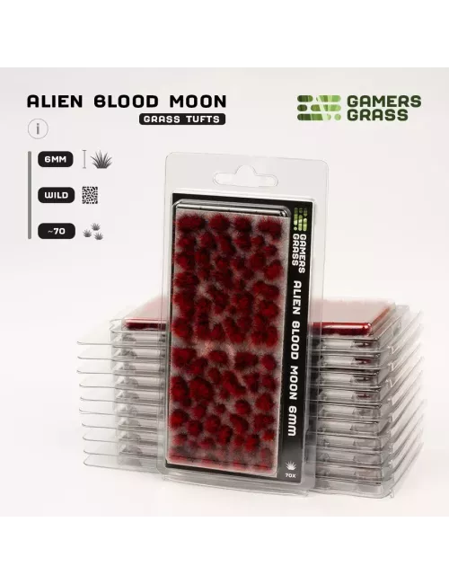 Special Tufts - Alien : 4mm / 6mm - Gamers GrassSpecial Tufts - Alien : 4mm / 6mm - Gamers Grass:Blood Moon - 6mmDécors & Figuri