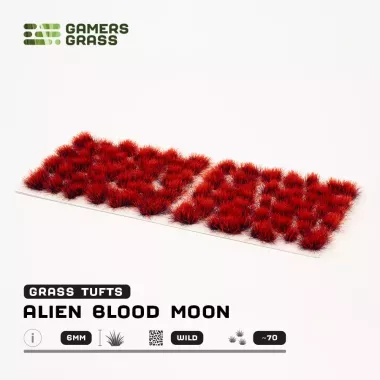 Special Tufts - Alien : 4mm / 6mm - Gamers GrassSpecial Tufts - Alien : 4mm / 6mm - Gamers Grass:Blood Moon - 6mmDécors & Figuri