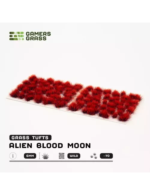 Special Tufts - Alien : 4mm / 6mm - Gamers GrassSpecial Tufts - Alien : 4mm / 6mm - Gamers Grass:Blood Moon - 6mmDécors & Figuri