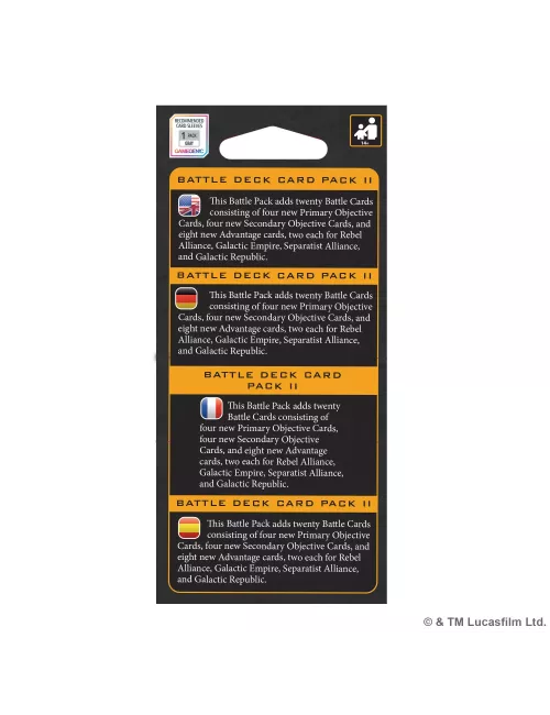 Star Wars : Légion - Battle Deck Pack 2 - ExtensionConquête & Affrontement{image_id}
