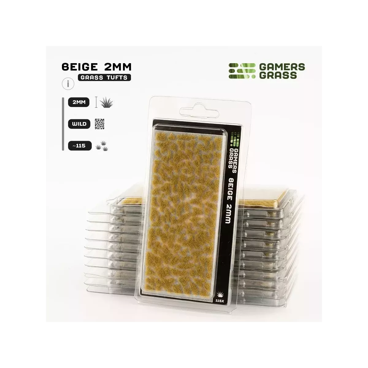 Regular Tufts - 2mm - Gamers GrassDécors & Figurines{image_id}